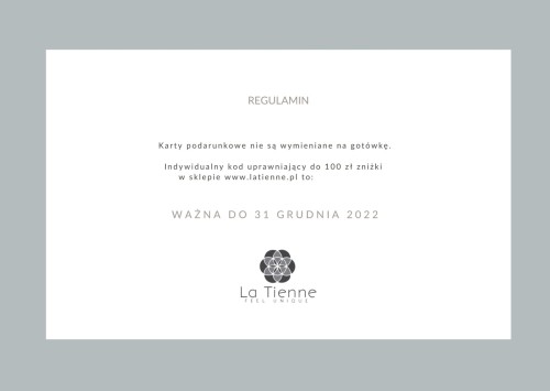 Bon podarunkowy 100 zł