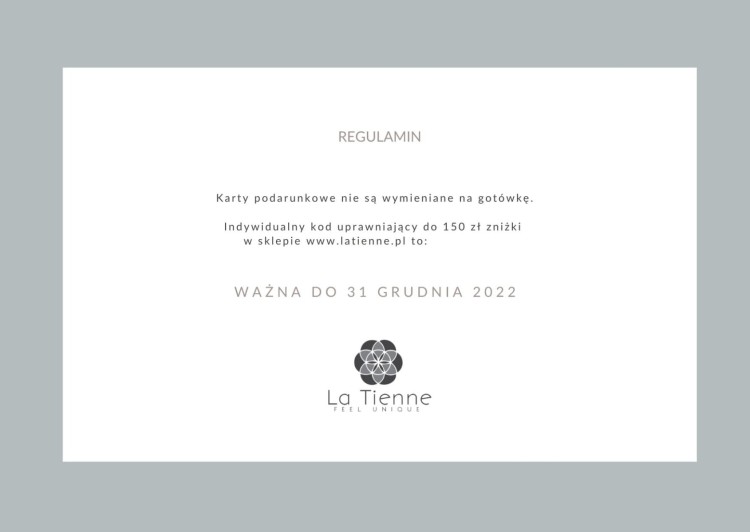 Bon podarunkowy 150 zł