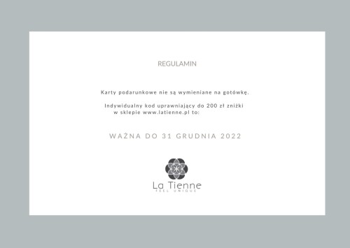 Bon podarunkowy 200 zł