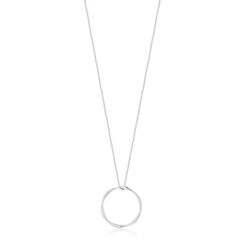 Naszyjnik/Pierścionek "Dwa w Jednym" Nieregularne koło | Srebro 925