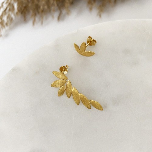 Kolczyki Asymetryczne Leafs