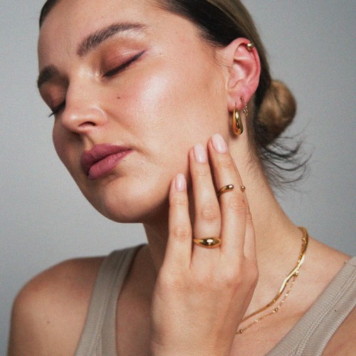 Kolczyki koła twist