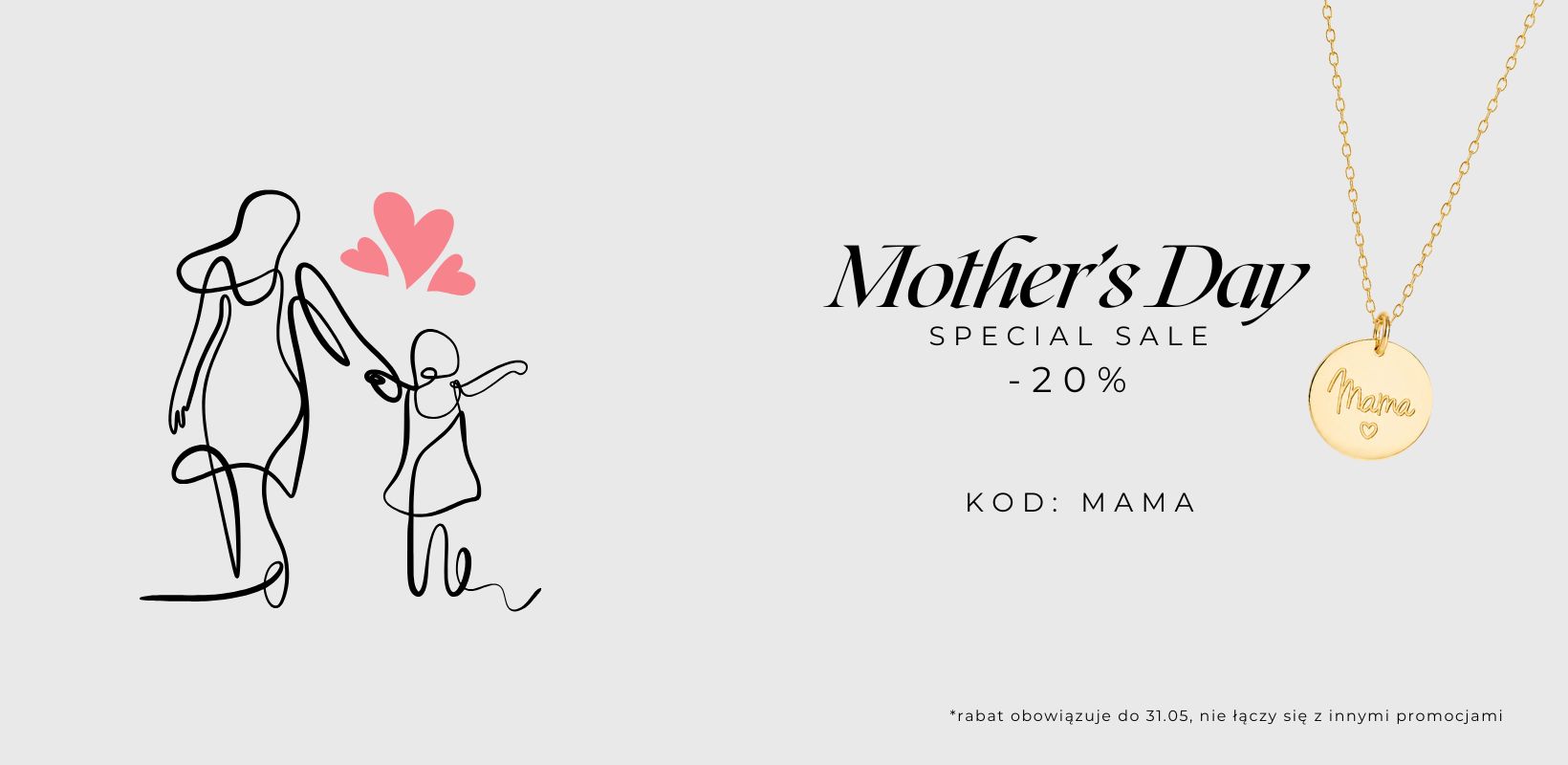 -20% KOD: MAMA