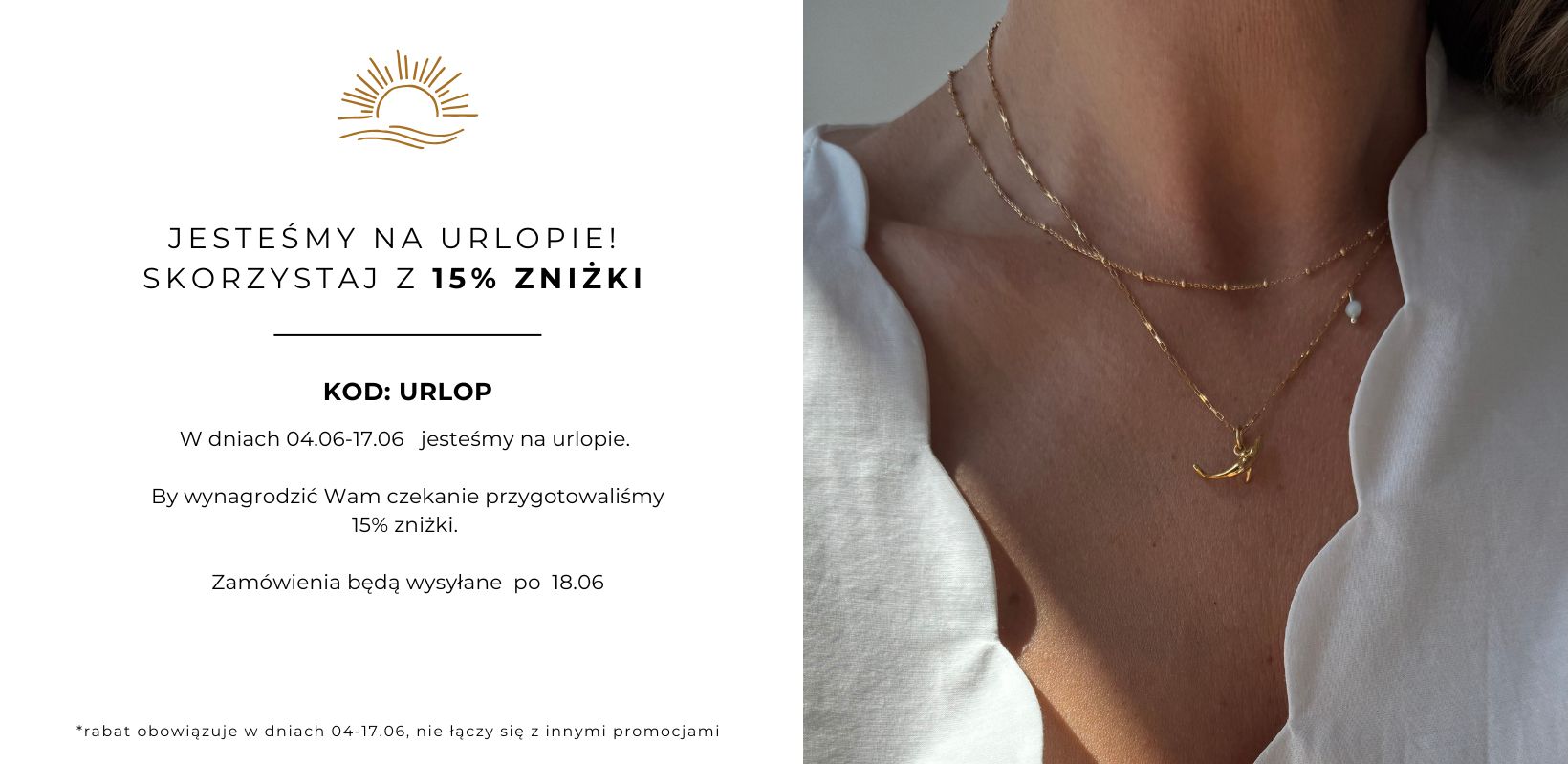 -15% KOD: URLOP